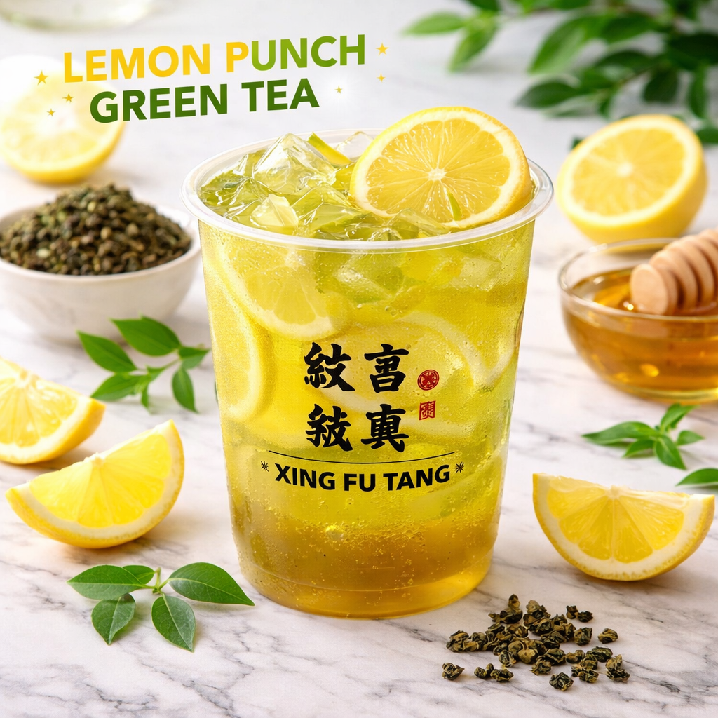Lemon Punch Green Tea Xing Fu Tang